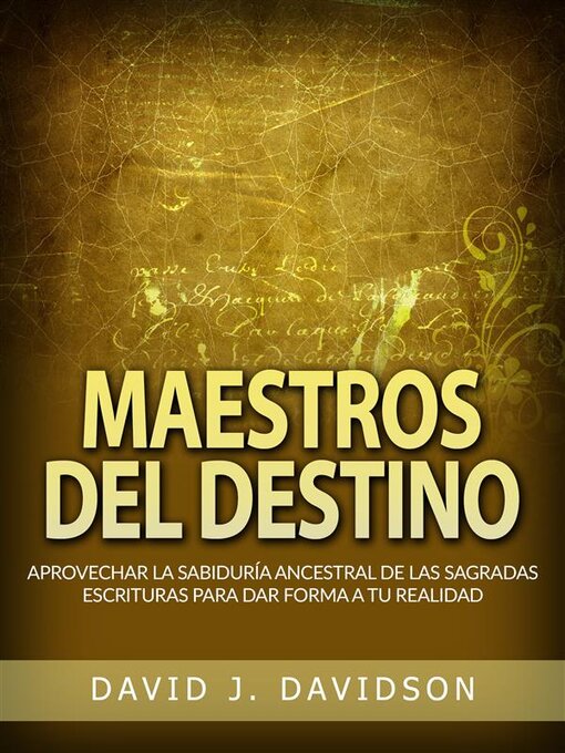 Title details for Maestros del Destino (Traducido) by David J. Davidson - Available